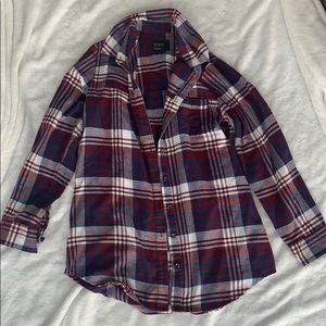 Flannel button down
